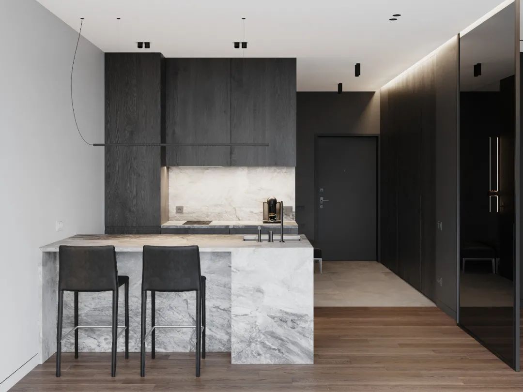 超大落地窗，全开放起居空间，这样的一居室，真的爱了！-14