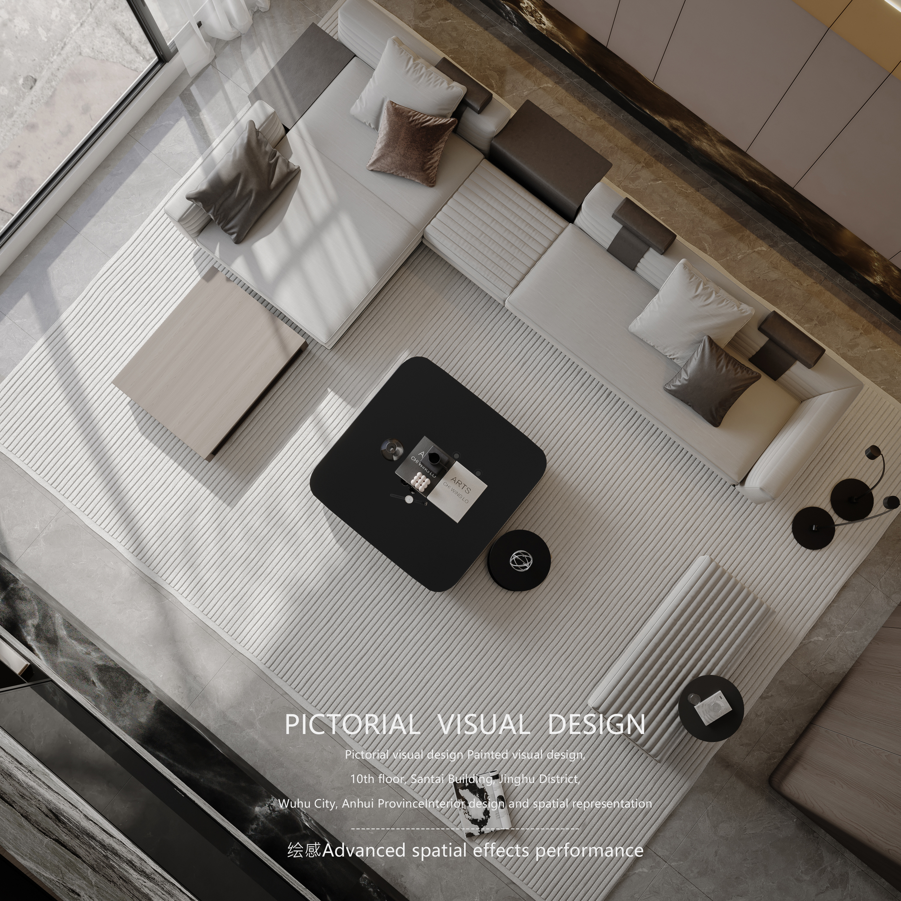 绘感视觉设计 | 暖色简约客餐厅-8