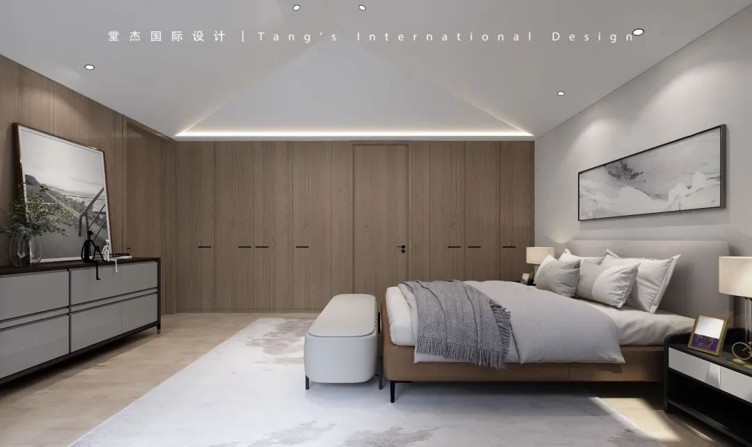 南京爱涛漪水园简约风别墅设计-56