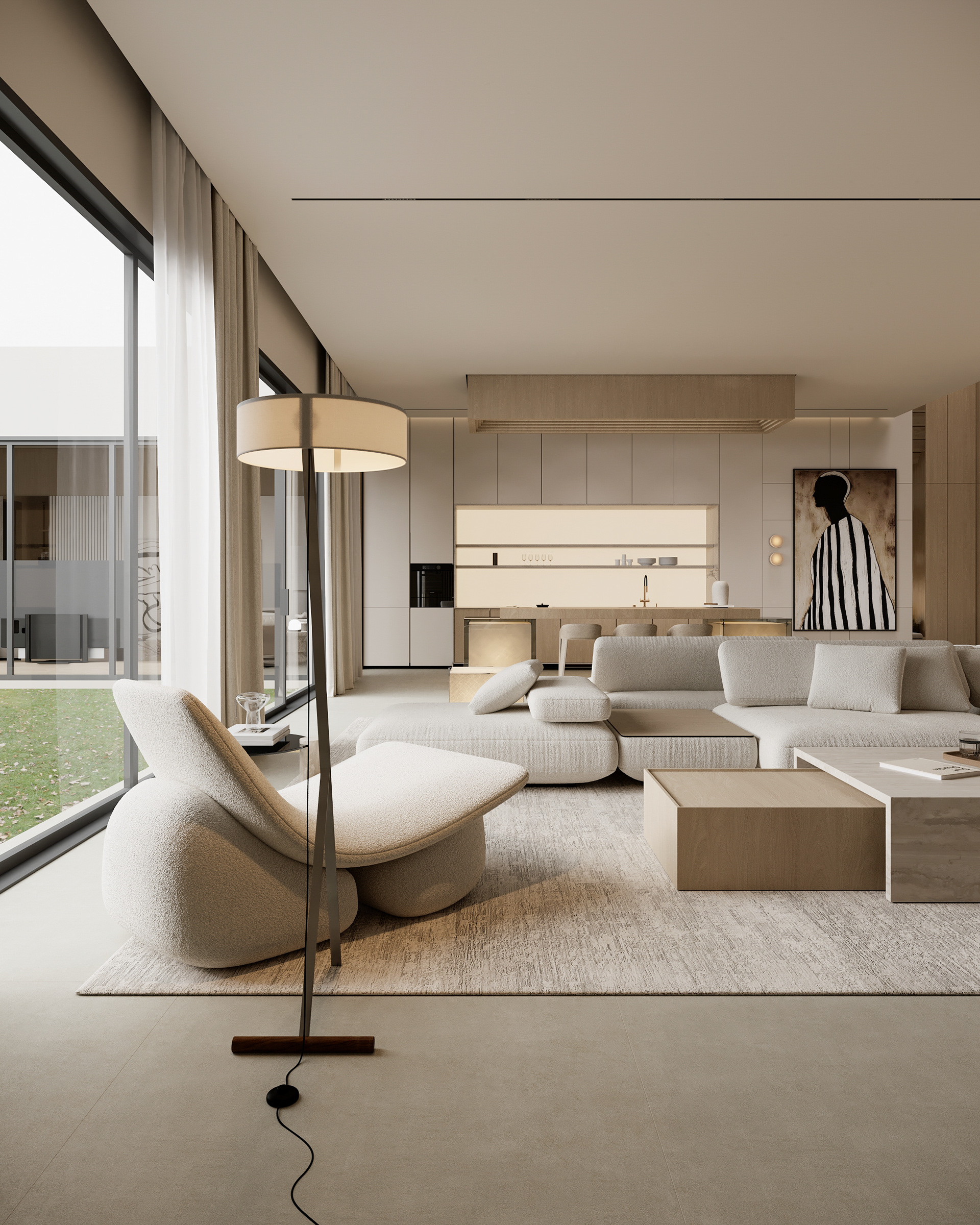 简约生活风室内设计丨阿联酋阿布扎比-1