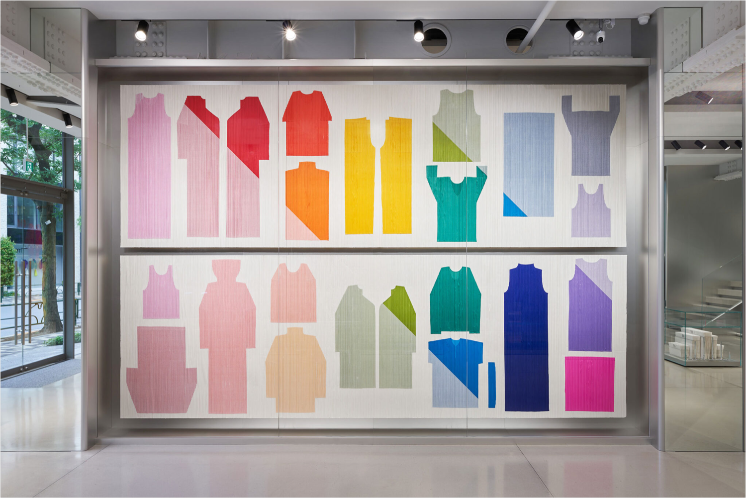 PLEATS PLEASE ISSEY MIYAKE store by Tokujin Yoshioka-5