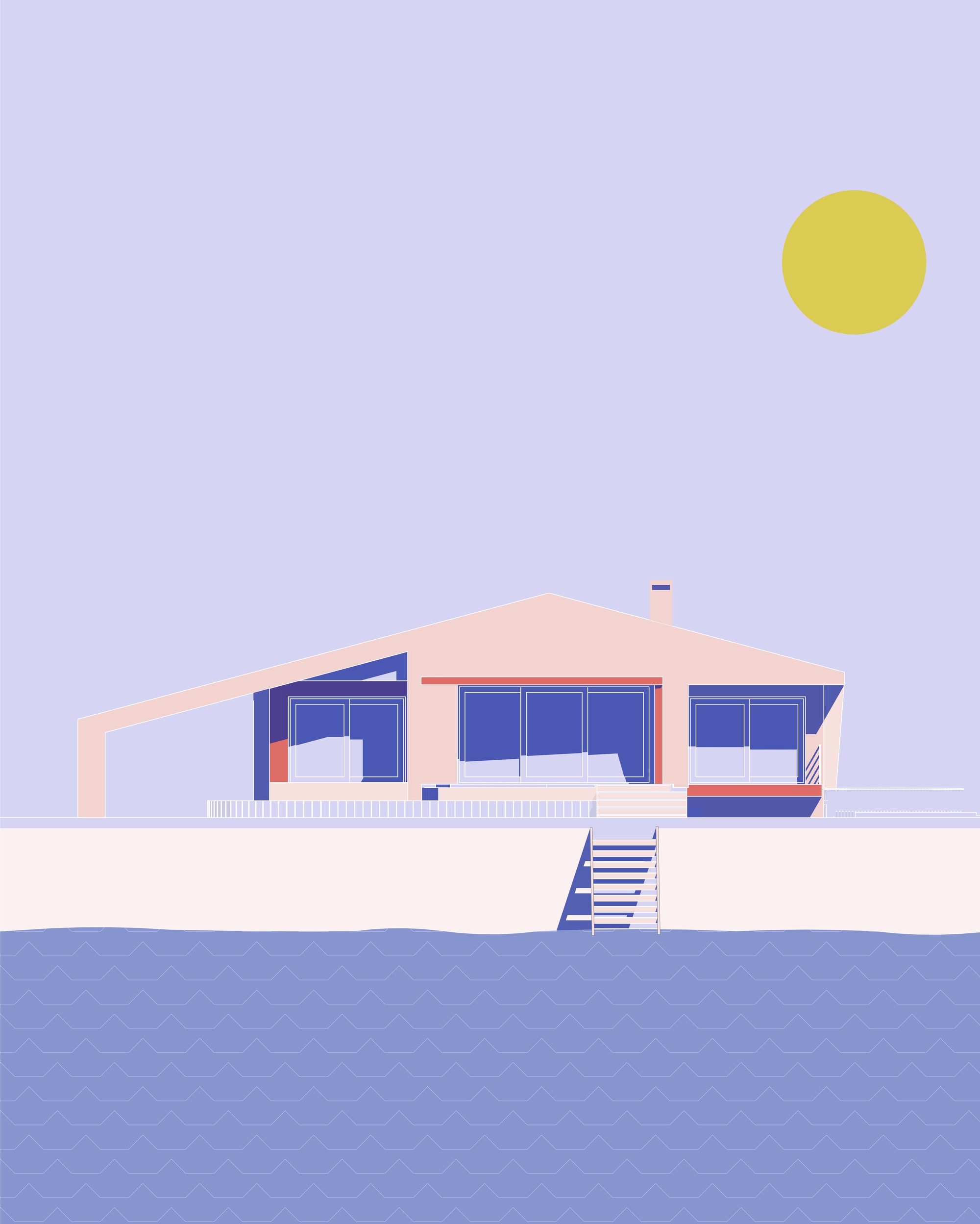 自建别墅室内丨法国-47