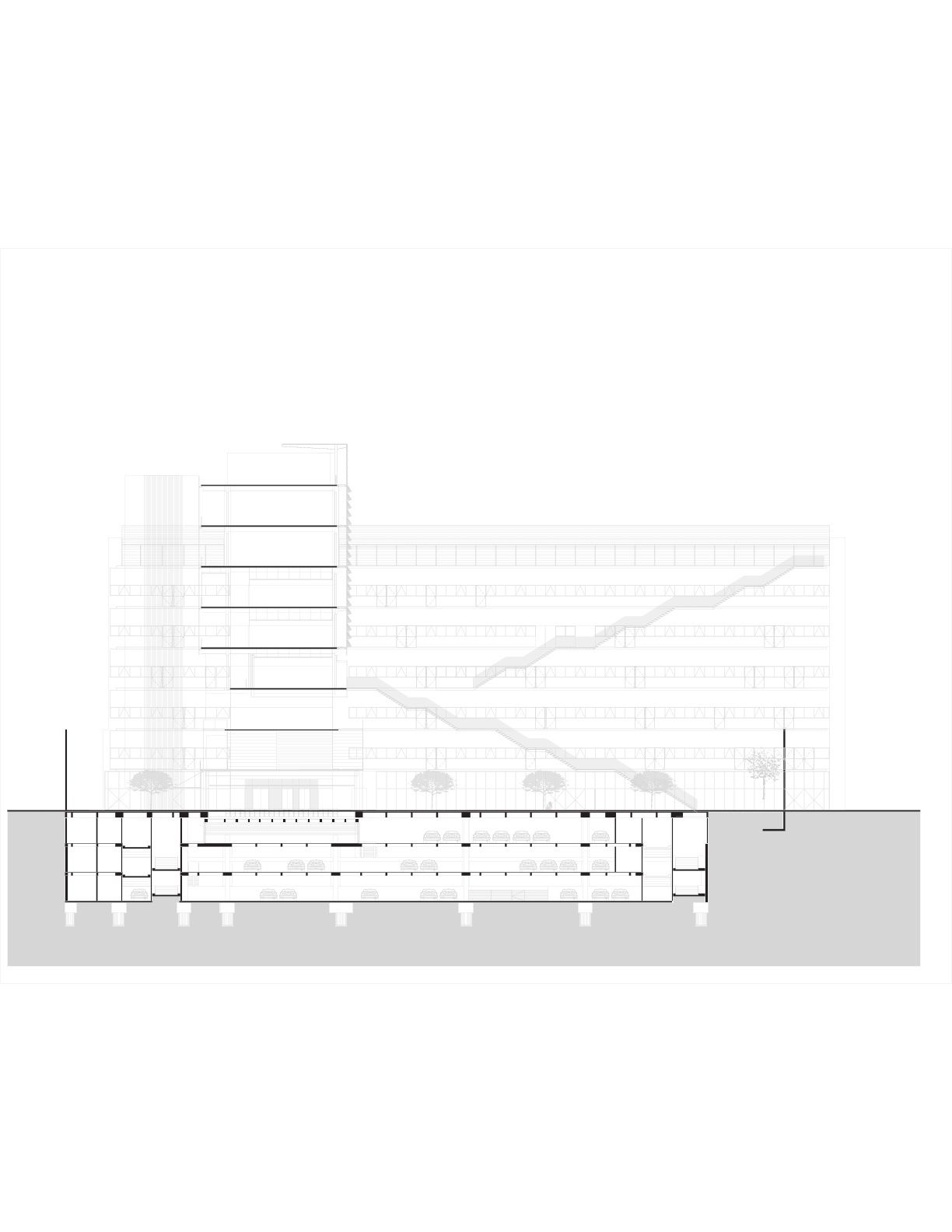 墨西哥城 CENTRO 大学综合体 | 绿色校园中的灵动空间-95