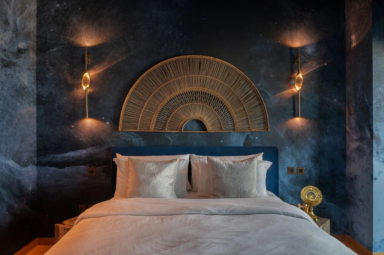 现代美学波西米亚风住宅室内实景图-53