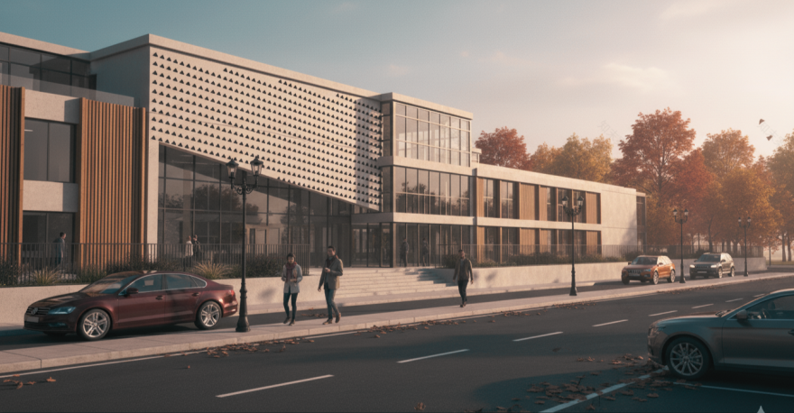 AL OFOQ实验学校相关建筑设计项目丨埃及丨开罗大学工程学院建筑系-15