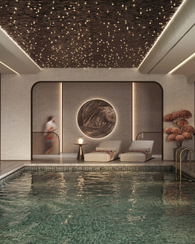 豪华泳池丨沙特阿拉伯丨PROP & AERMES ARCHITECTS