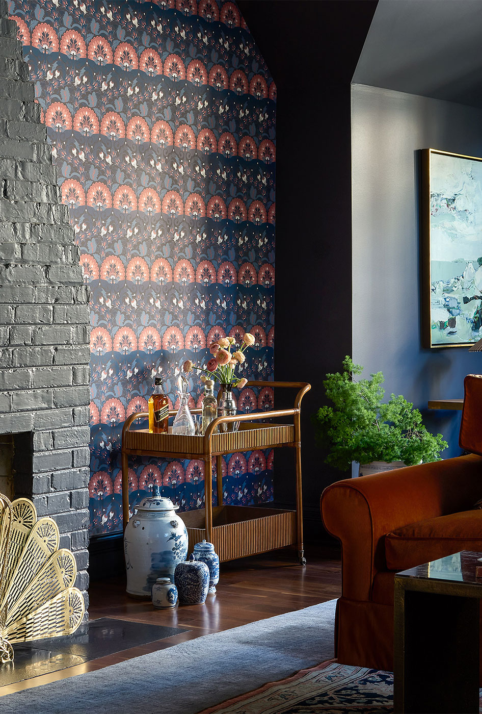 暗色调的精致混搭 | Susannah Holmberg 的芝加哥住宅设计-14