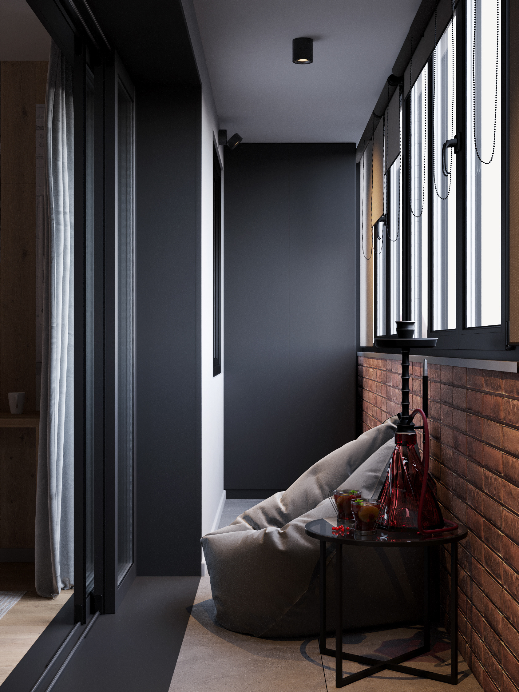 单间公寓丨RussiaMoscow丨Light Corner Studio-26