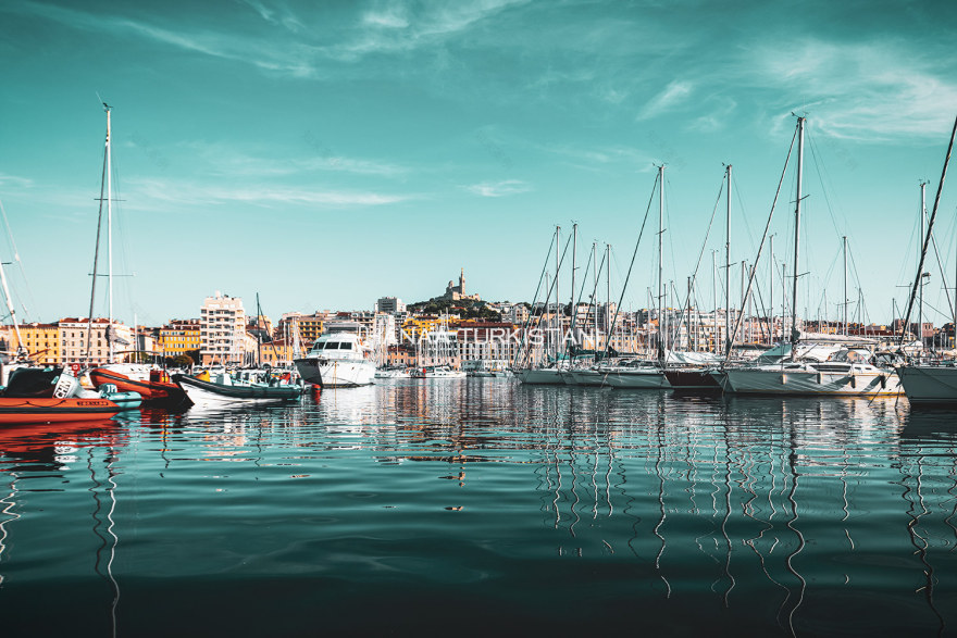 马赛和谐日落丨法国马赛-12