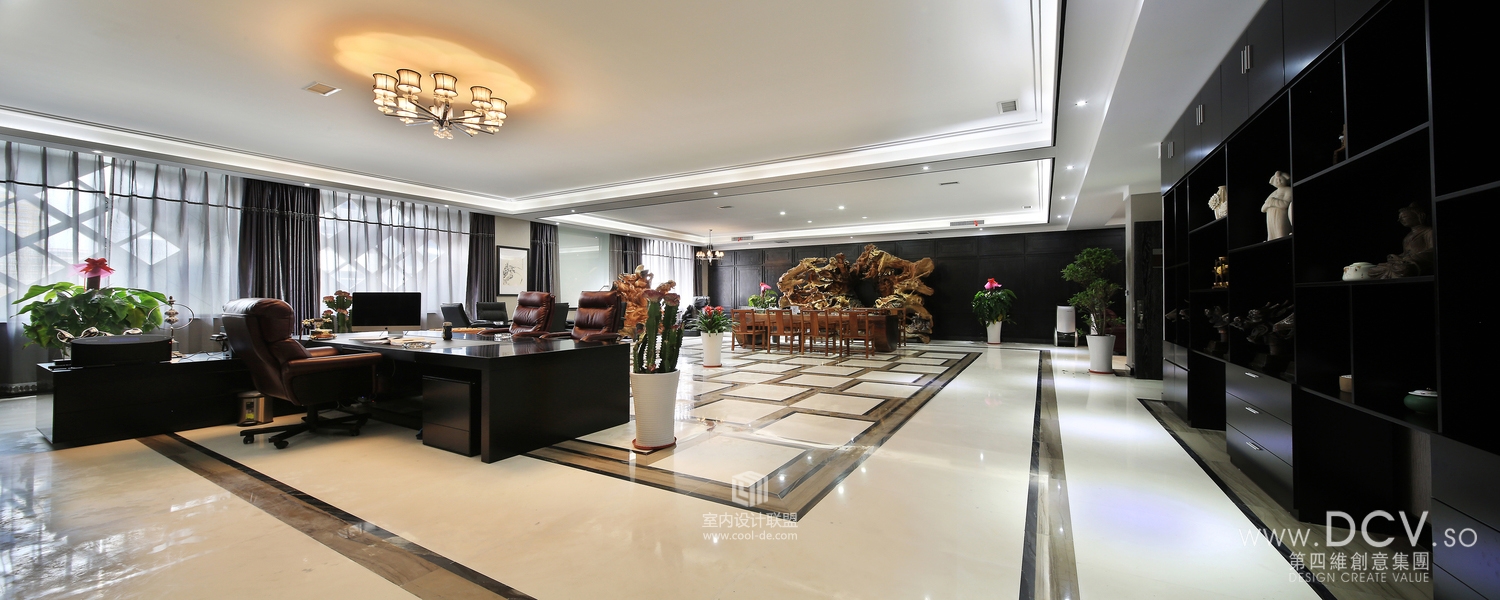 陕西商务型金融机构设计-洛川鼎信投资管理公司办公室-25