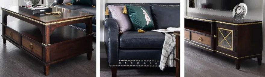 金福苑 82㎡美式混搭,复古与轻奢的完美融合-16