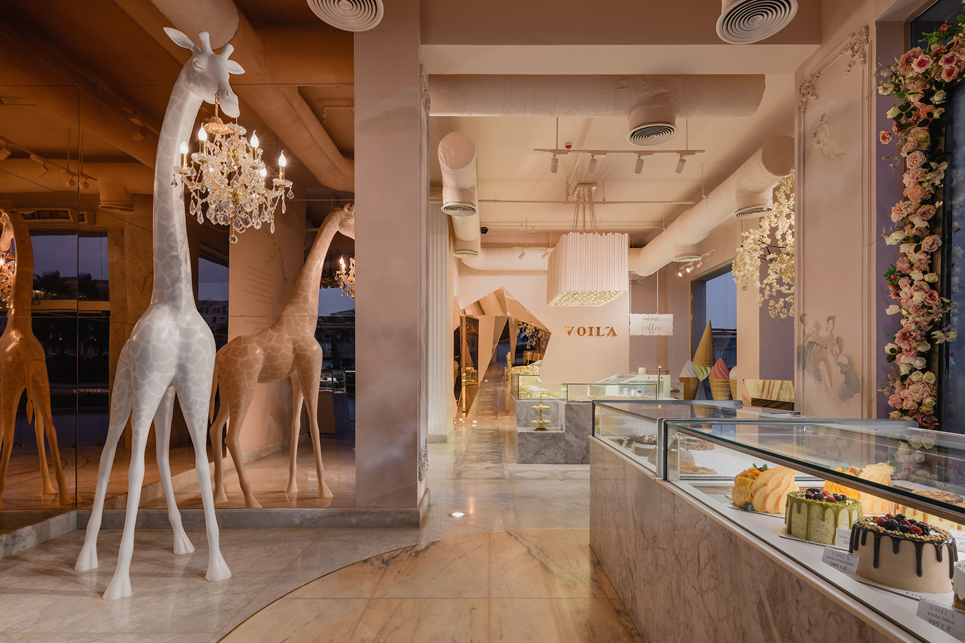 沃伊拉糕点店丨埃及开罗丨Taj Design-23