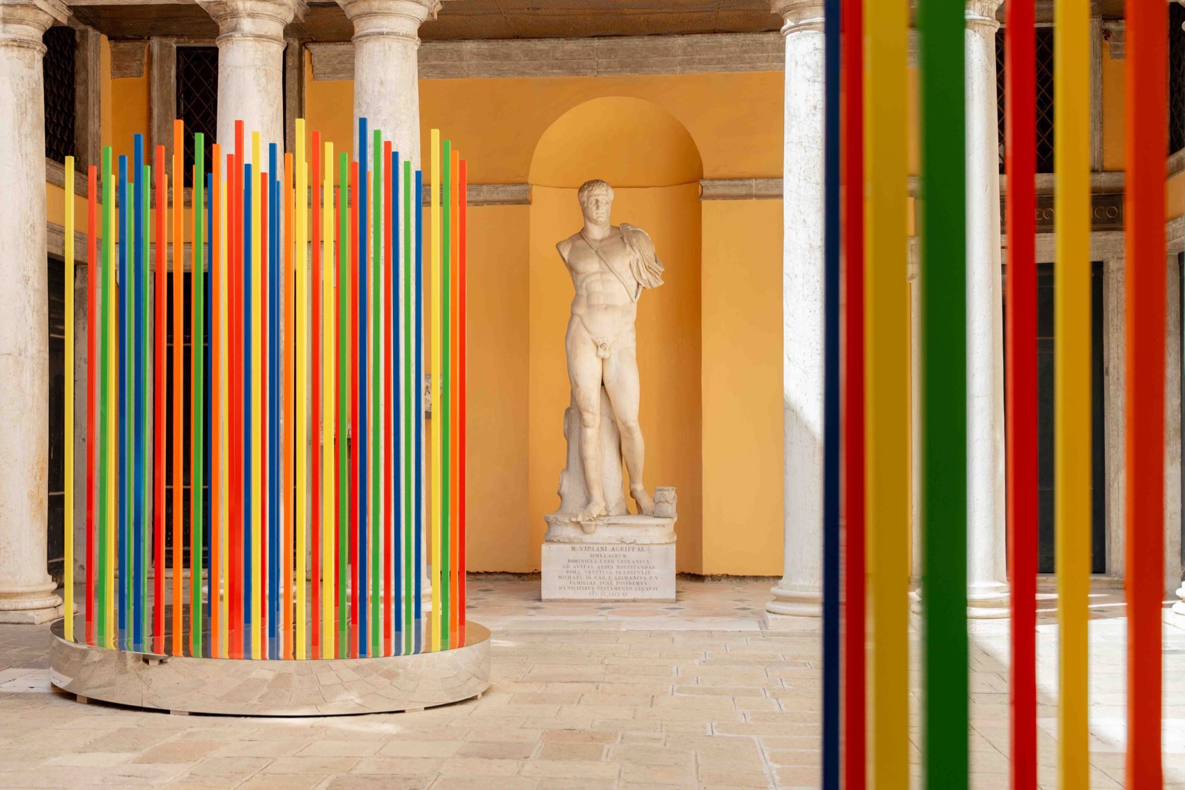 意大利威尼斯国家考古博物馆·特别装置艺术展《LINES》-26