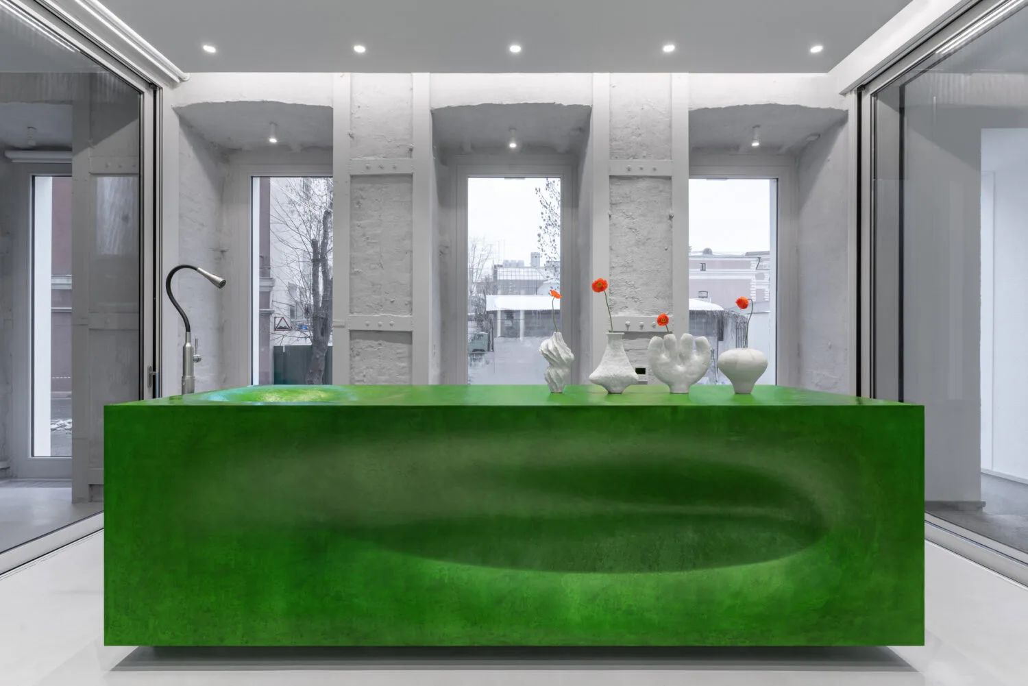 花店办公室|多功能办公室设计丨俄罗斯丨Kozeen Rueda 工作室-0