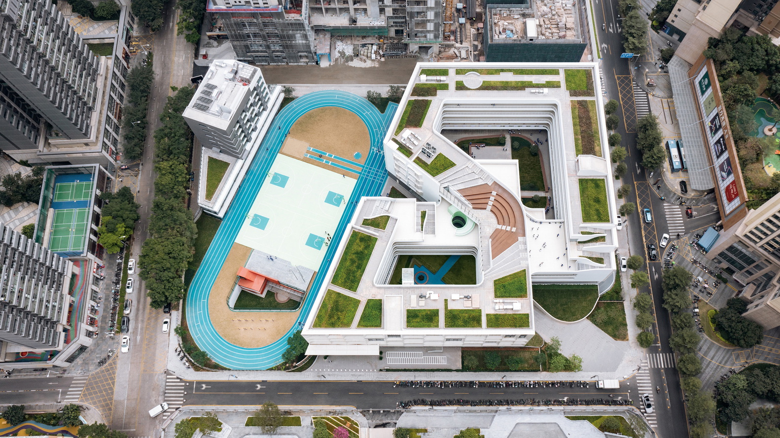 深圳市龙华区创新实验学校（初中部）丨中国深圳丨筑博设计联合公社+厘米制造-10