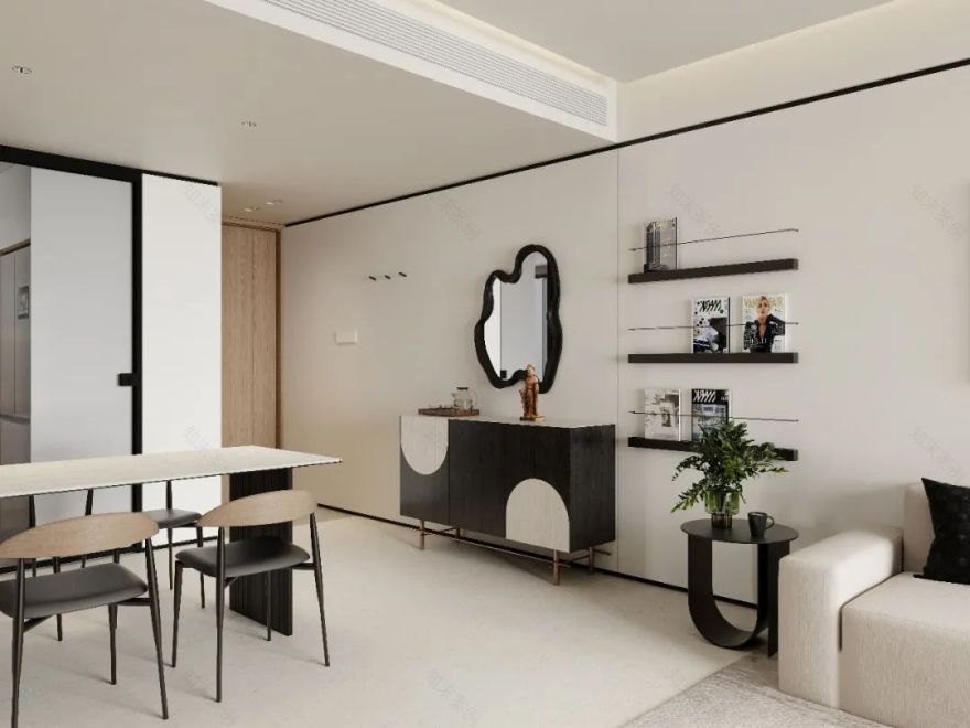 盛和天宸 · 现代黑白灰风格的精装改造丨中国深圳-15