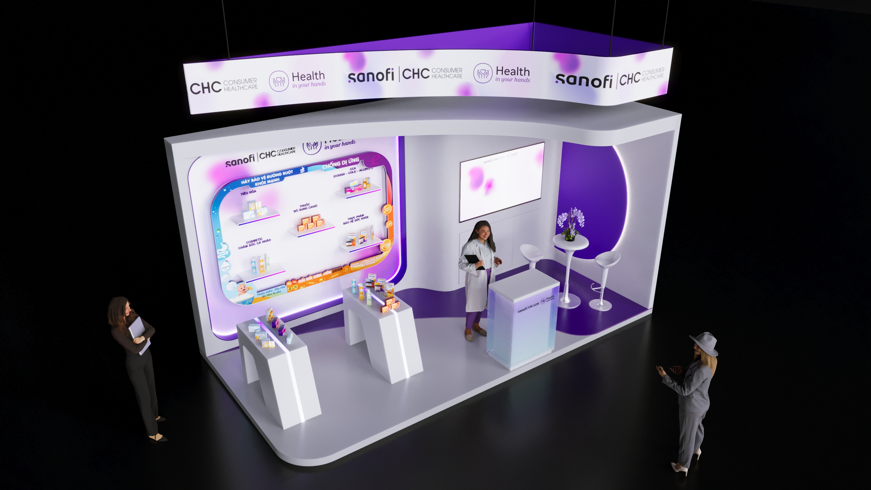 赛诺菲消费者健康产品  展示柜-9