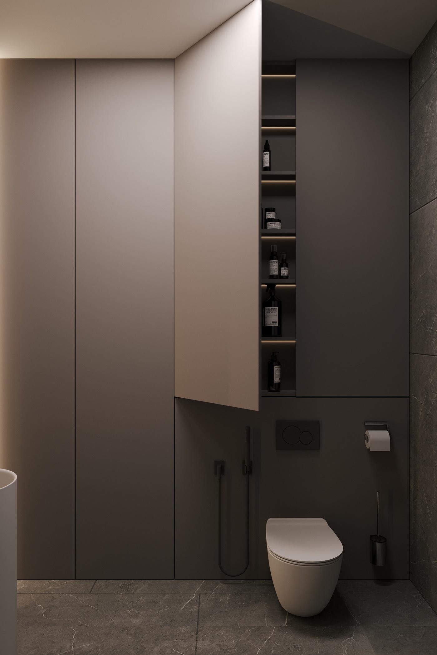 ArtPartner /亚麻+灰褐色的高级空间-25