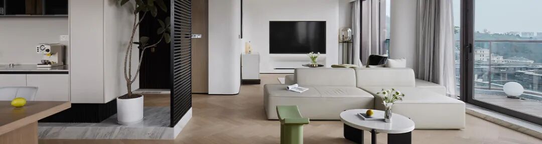 新作｜舜山府极简大宅，干净清澈的家-18