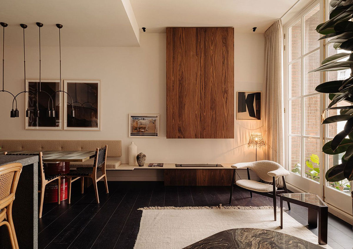 阿姆斯特丹时尚现代公寓，古老建筑中的现代灵魂-1