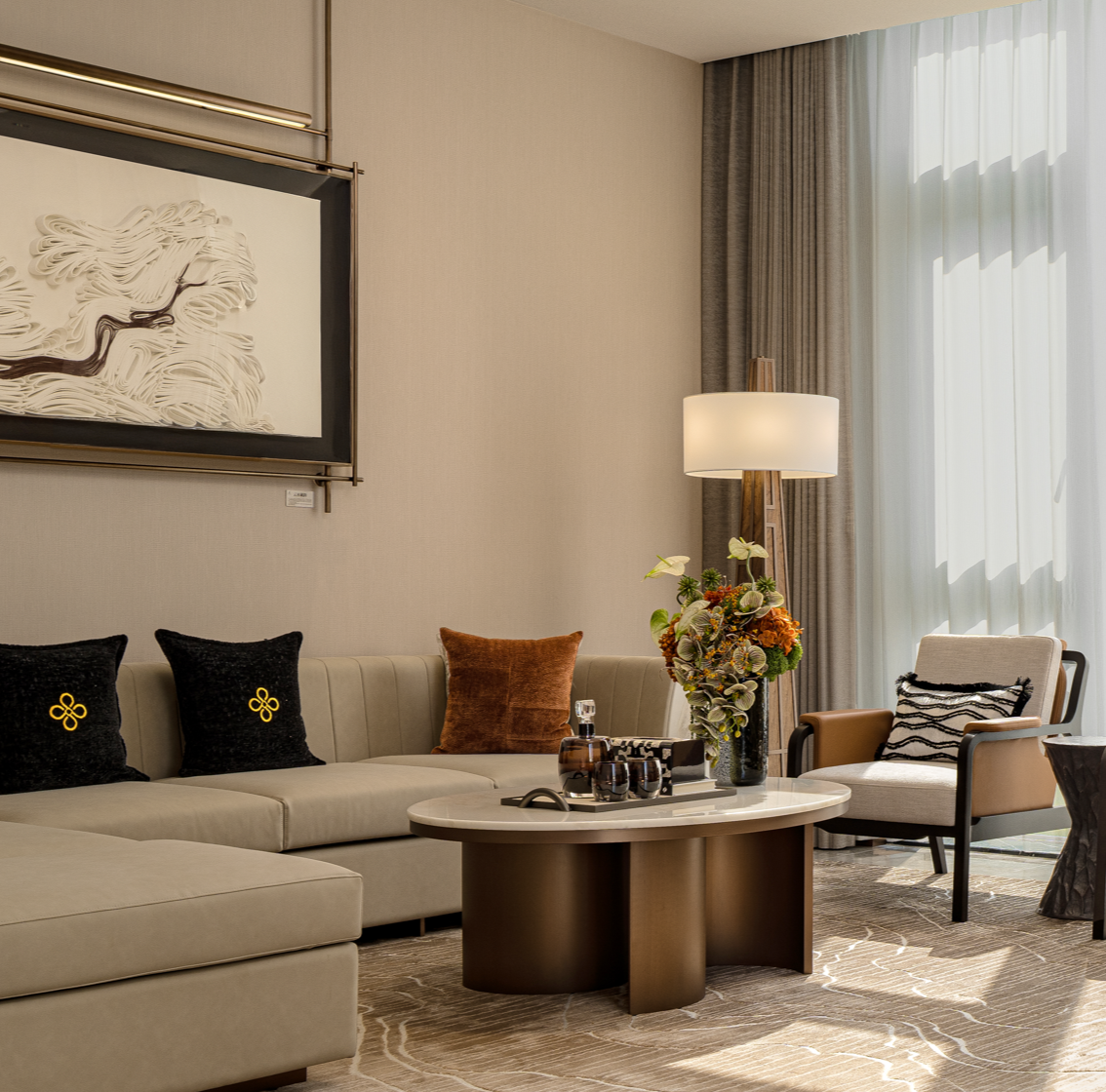 蓝城·悦雅园125㎡样板间丨中国佛山丨OE设计团队-34