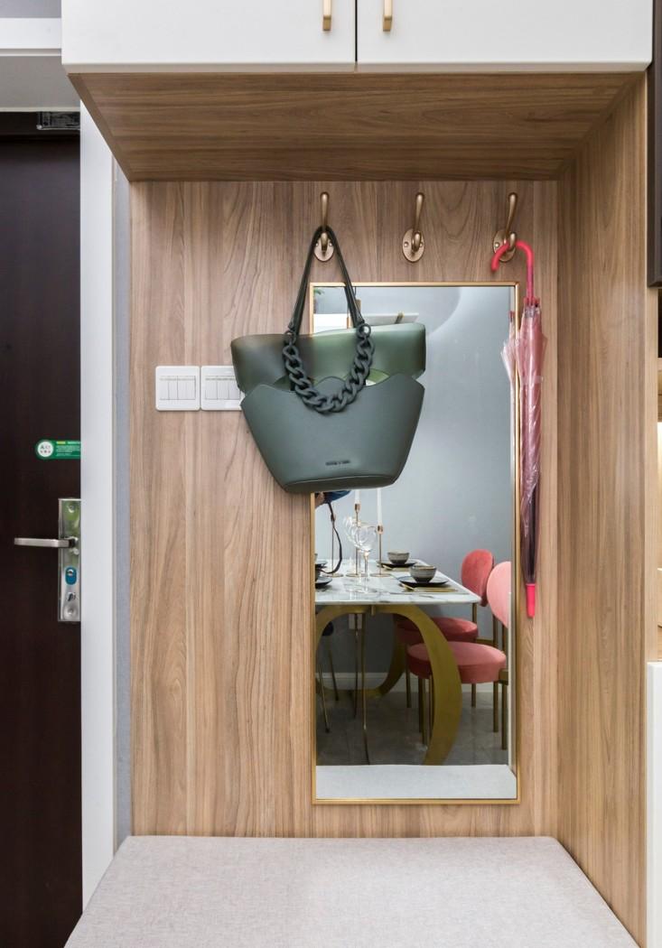 98 平米现代轻奢四房改造,设计师用心打造蓝粉主题空间-39