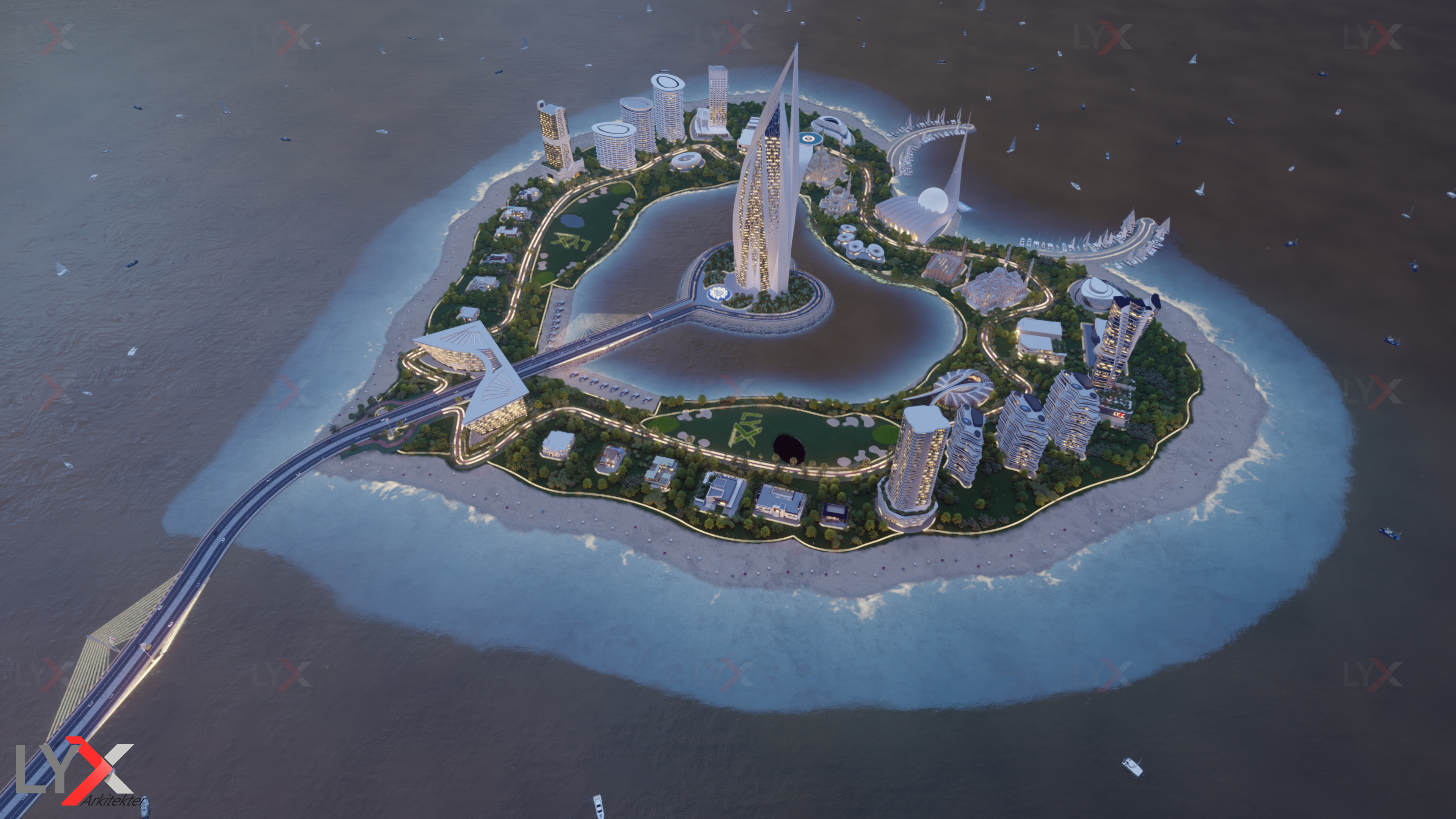 LYX 心岛丨阿联酋迪拜丨LYX Arkitekter-35