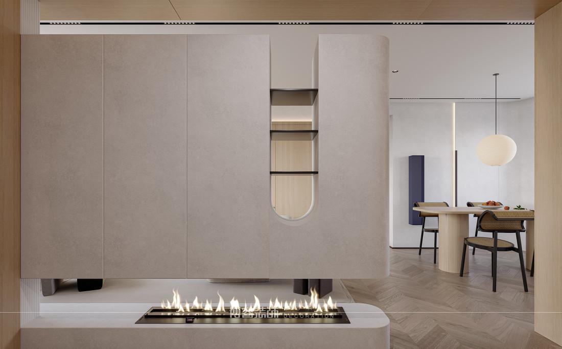 现代原木风平层住宅设计-7