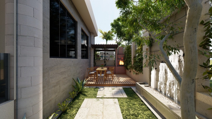 El Shorouk City私人别墅花园设计丨Cordoba Engineering & Construction-9