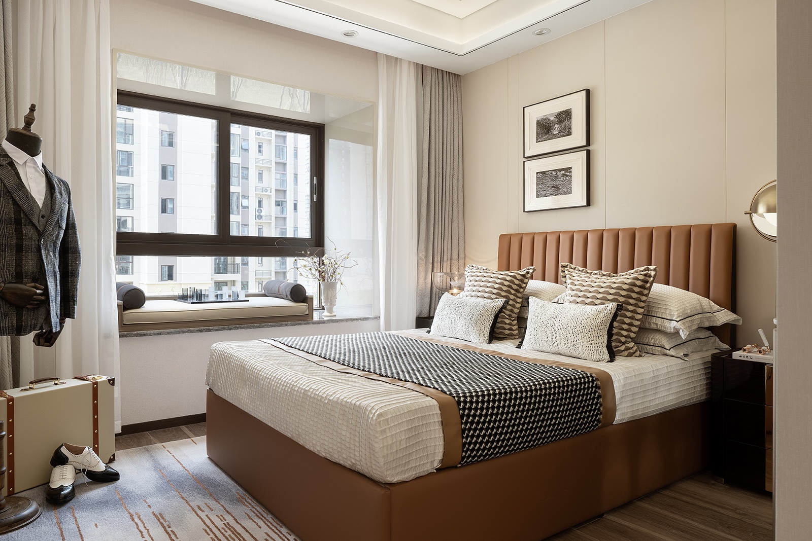 扬州天悦景园样板间丨中国扬州丨石间设计-39