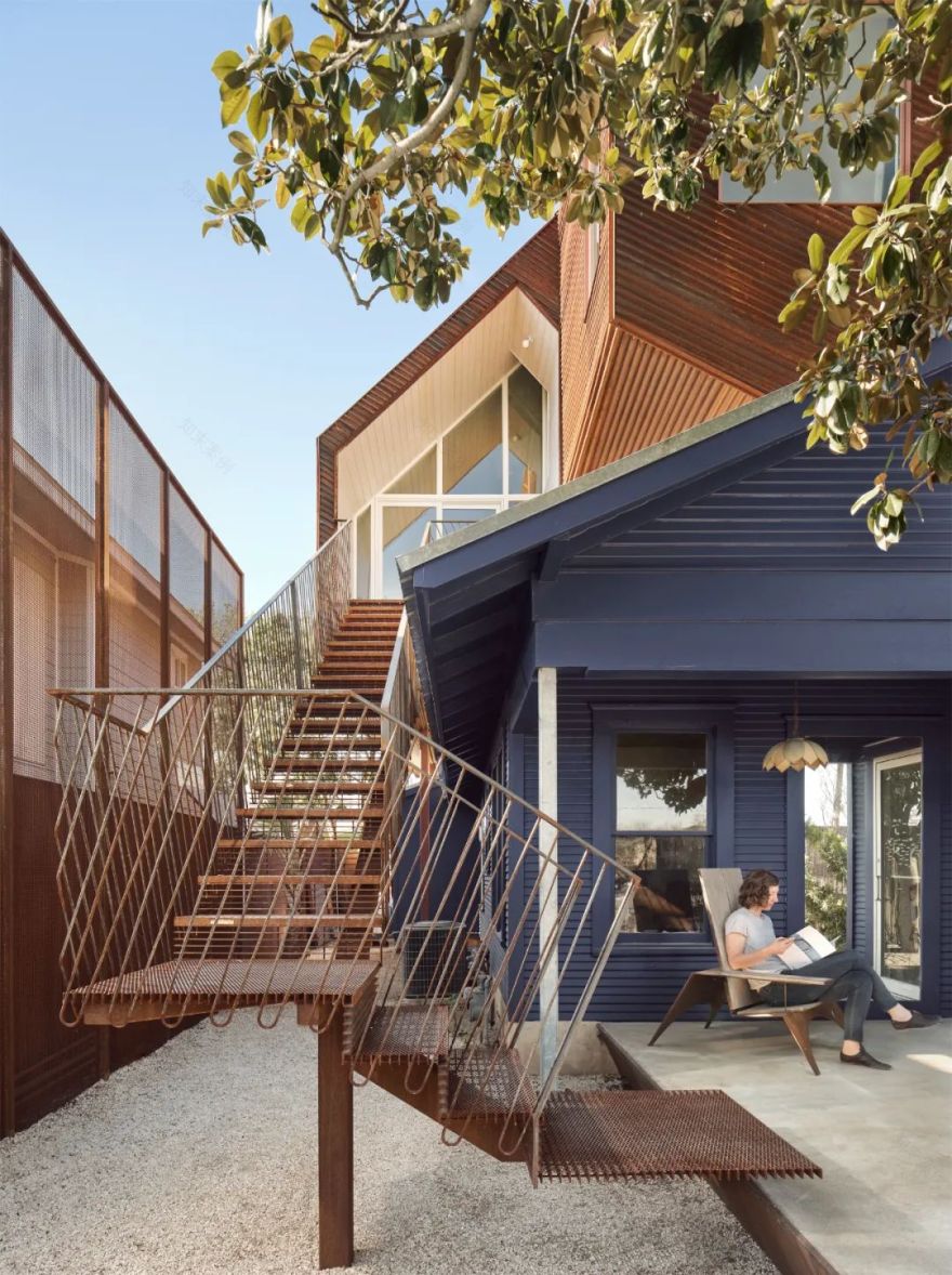 屋顶上的灵动工作室 · The Perch 小屋丨美国丨Nicole Blair-21