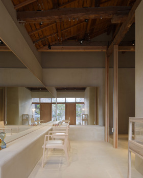 Yasukawa美发沙龙,京都丨日本京都丨Koyori Architects