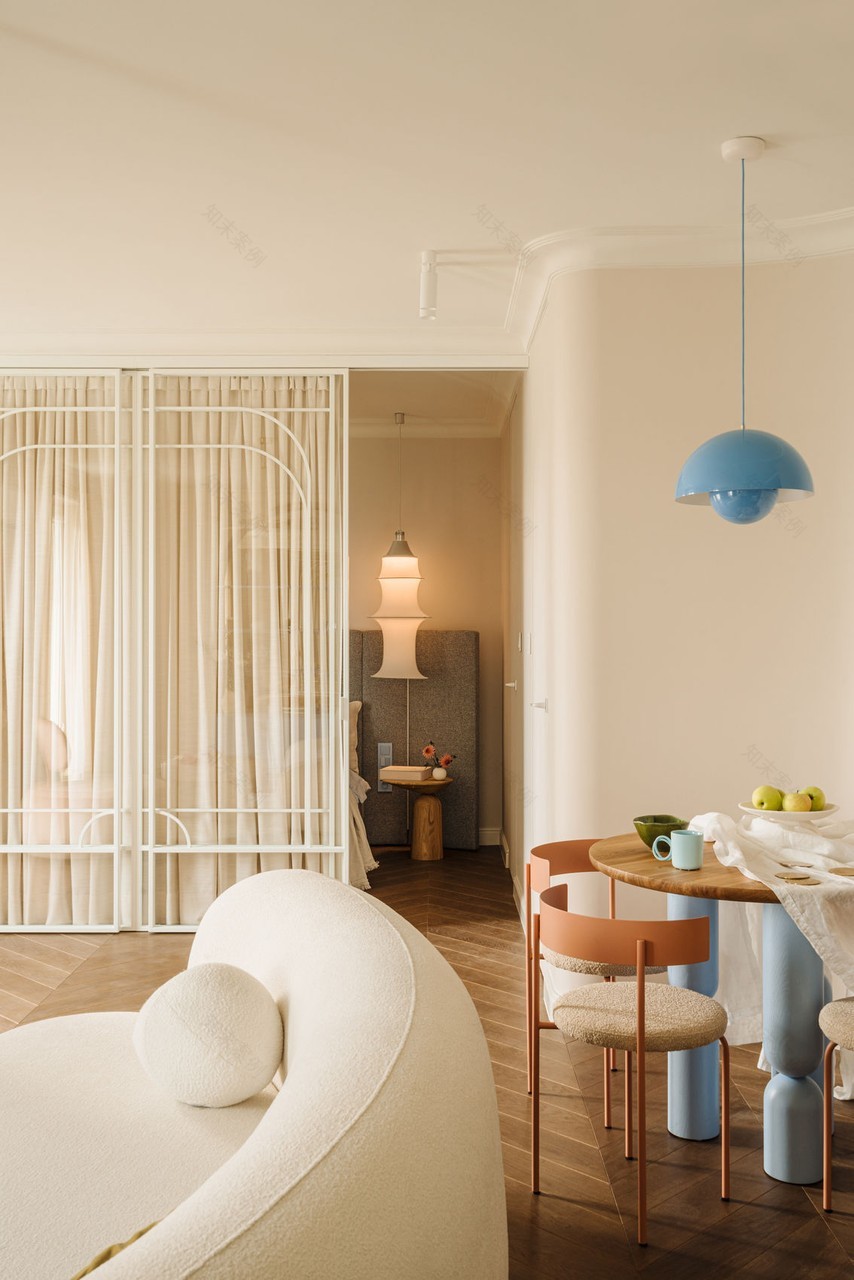 带PKiN景观的公寓室内设计丨波兰华沙丨Katarzyna Sosińska-39