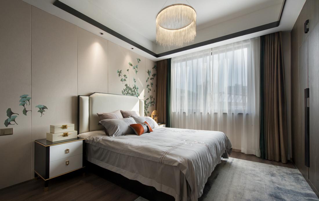 新中式四居室复式设计-25