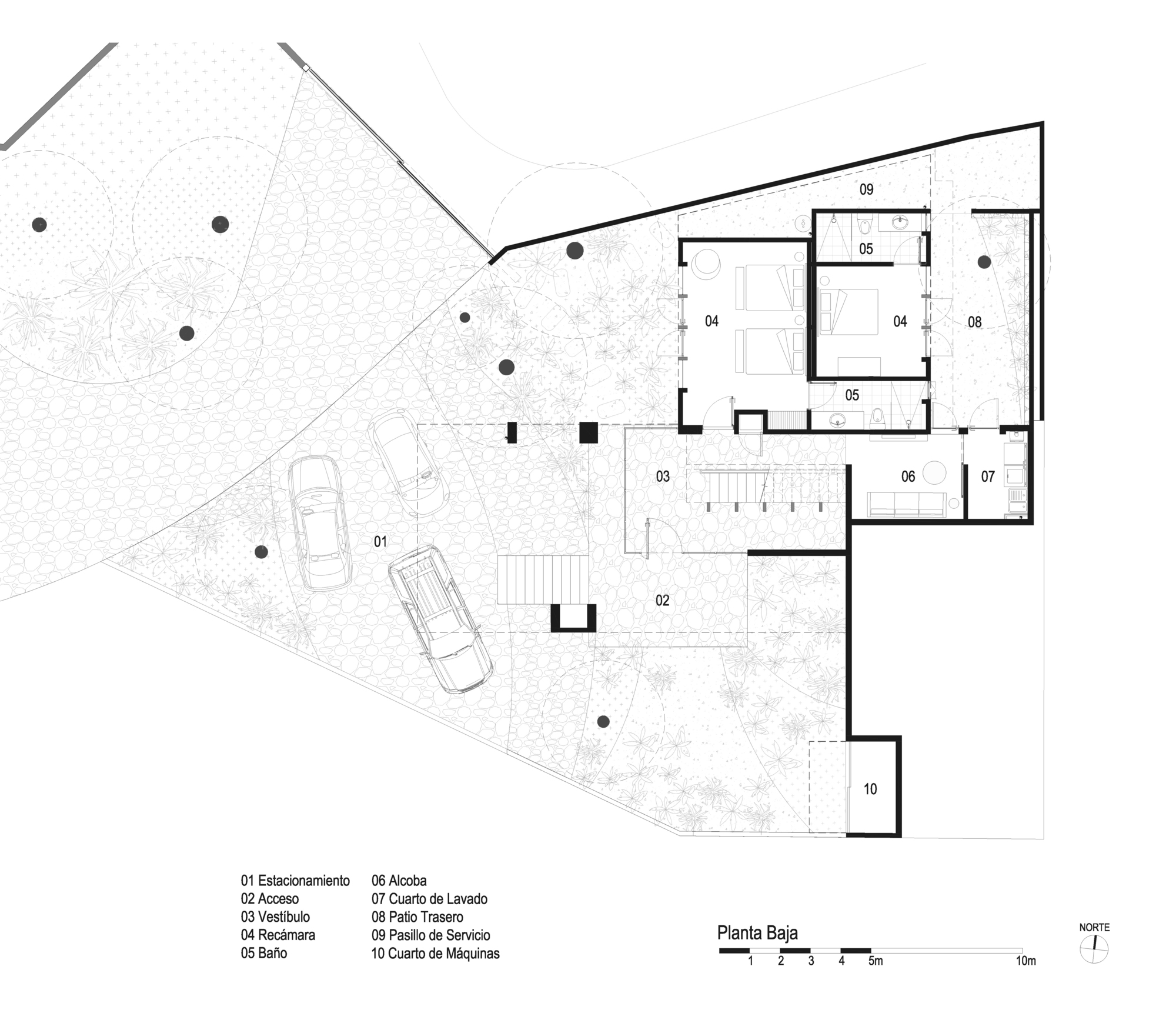 瓦莱住宅丨墨西哥丨DAFdf arquitectura Y urbanismo-35