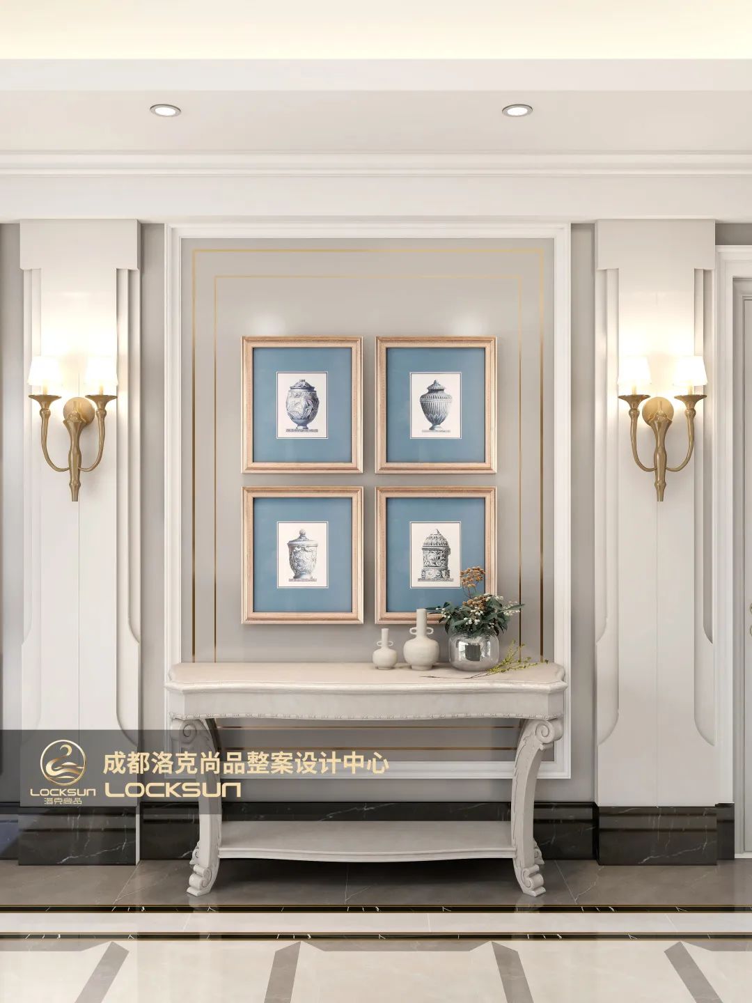西派国樾现代美式浪漫家居丨洛克整案设计中心-24