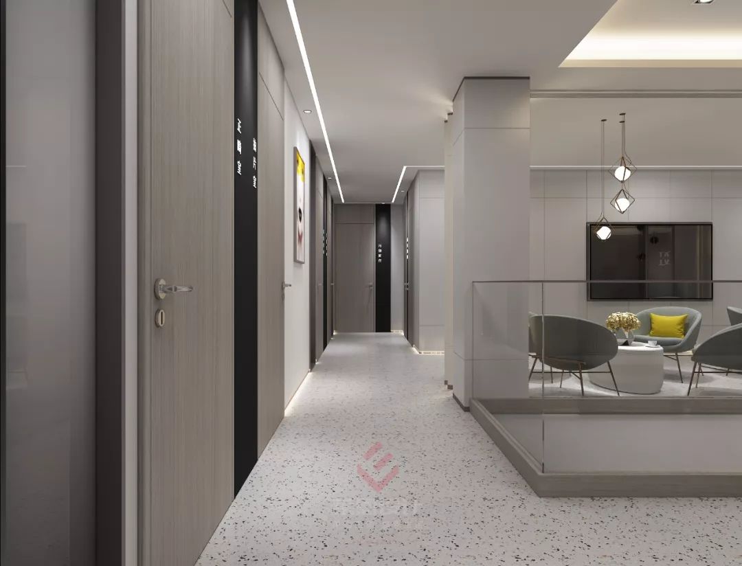 上海华尔康口腔连锁 | 现代时尚设计诠释医疗空间-33