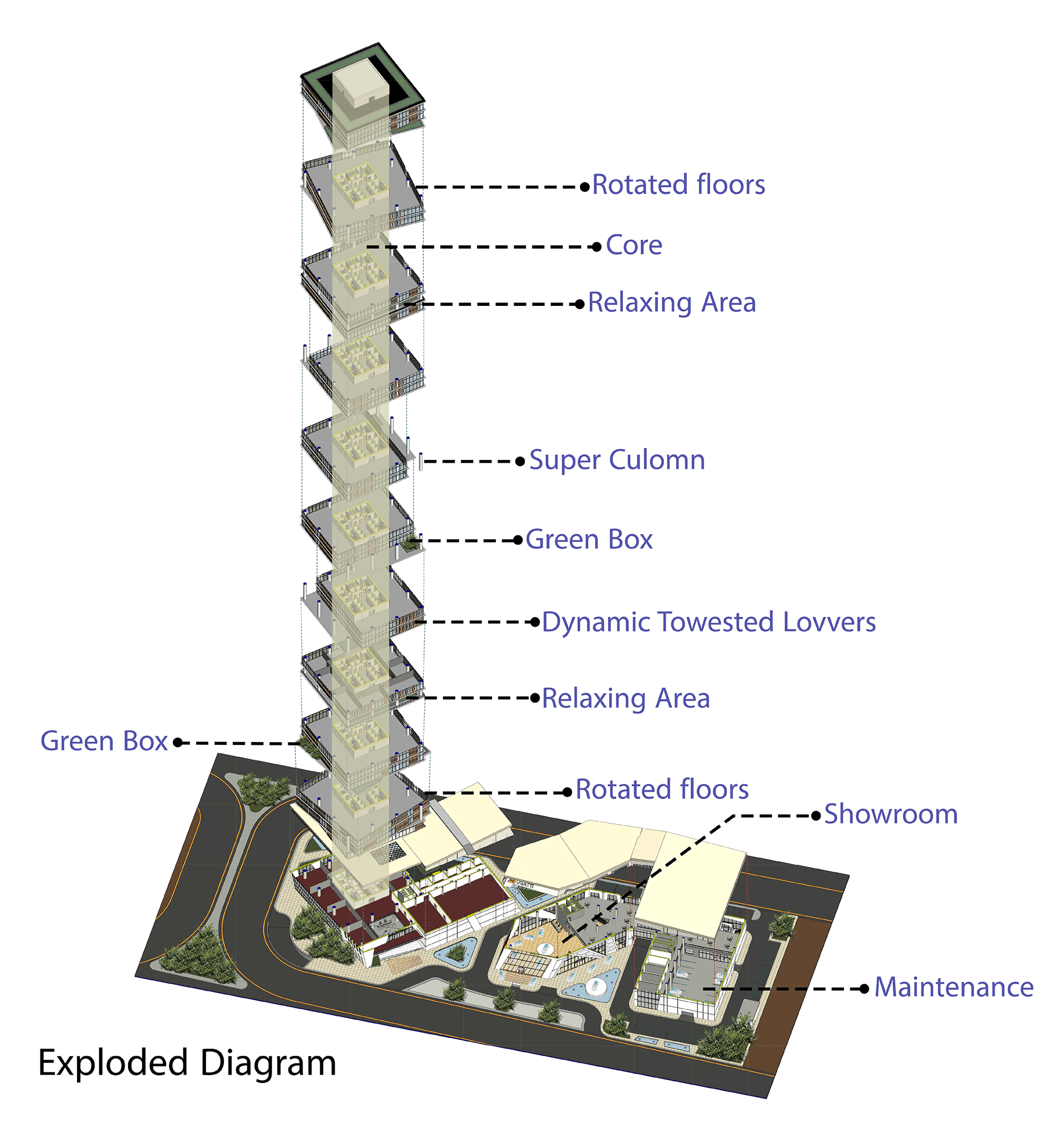 Bugatti House 行政与商业项目-18