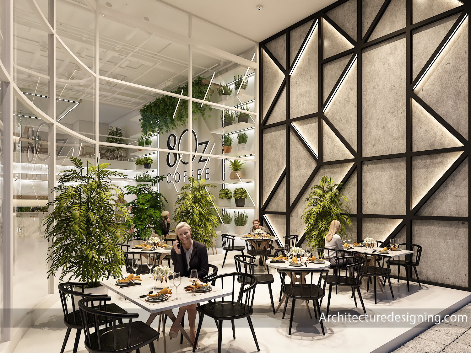 咖啡店室内设计丨印度-5