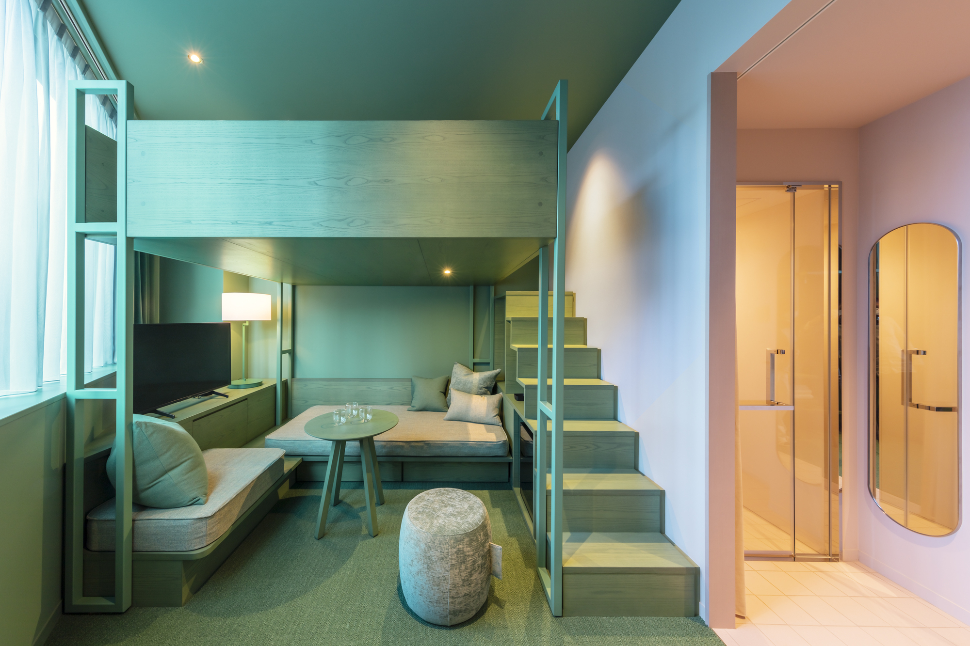 切换酒店丨日本东京丨Klein Dytham architecture-43