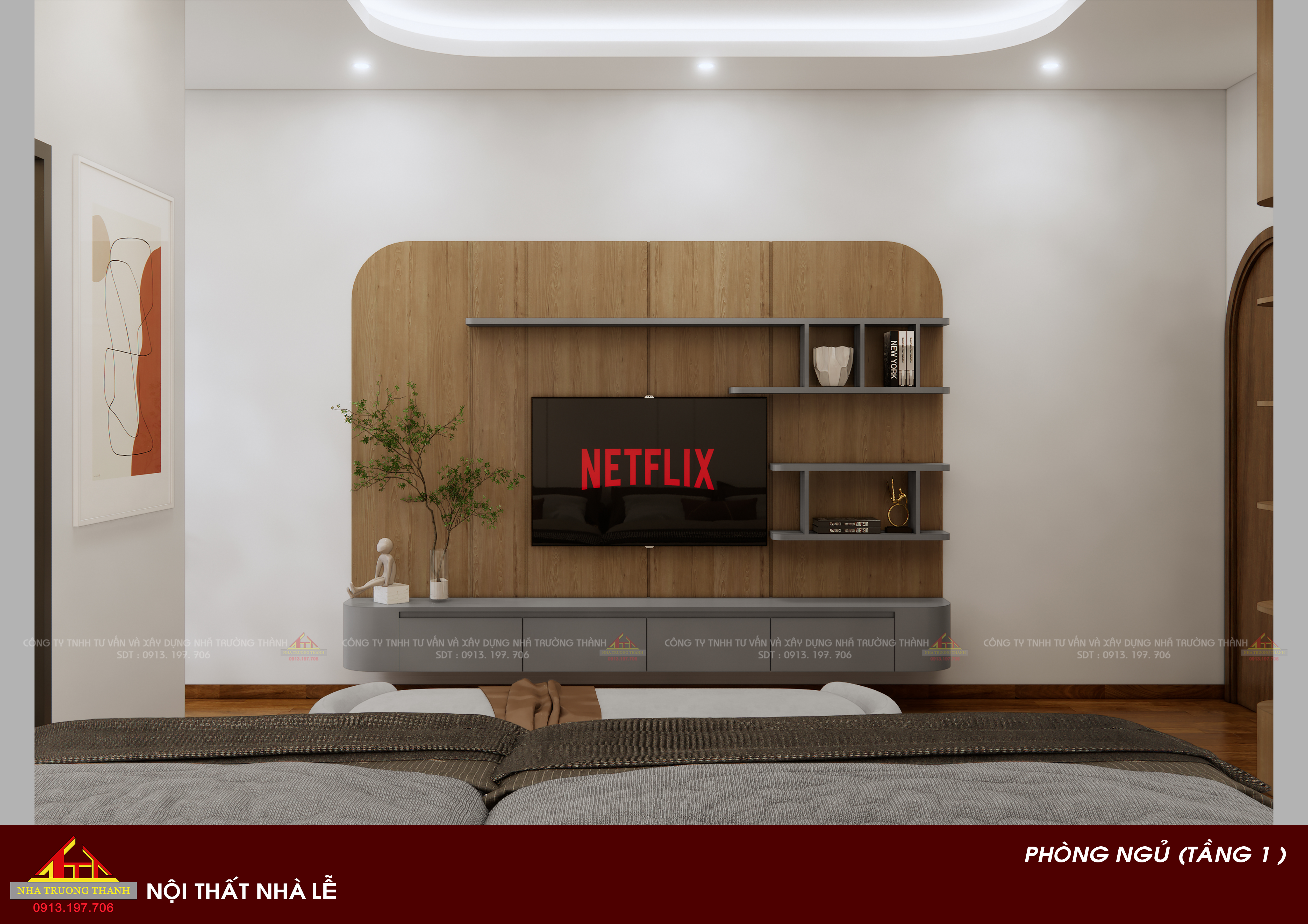 Ngoại thất, nội thất nhà anh Lễ (Đà Nẵng )-11