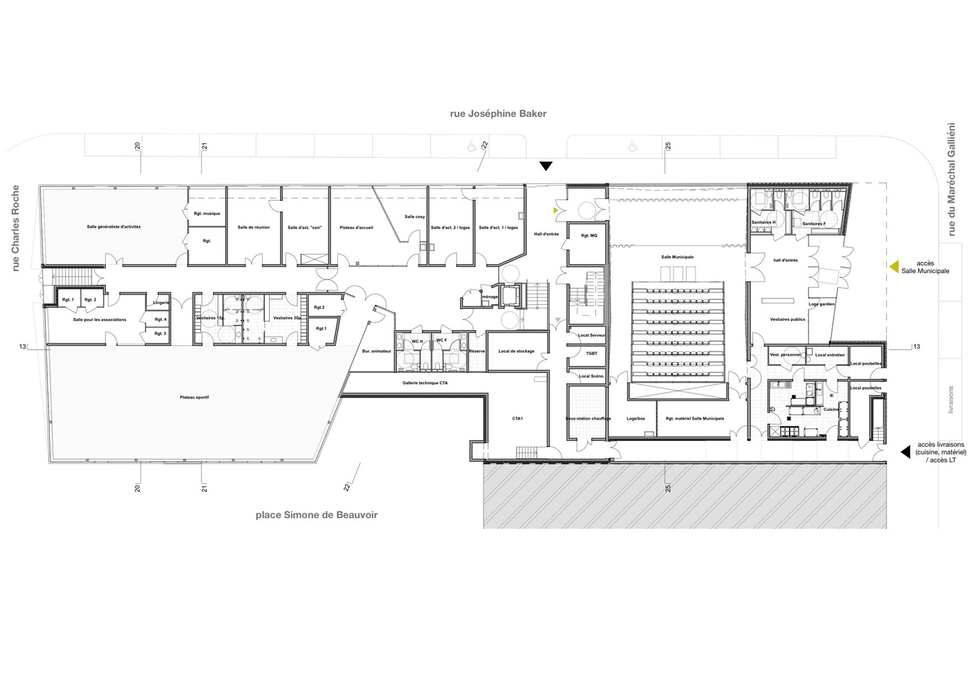 Orgeval Community Center and Event Space f+f architectes-82