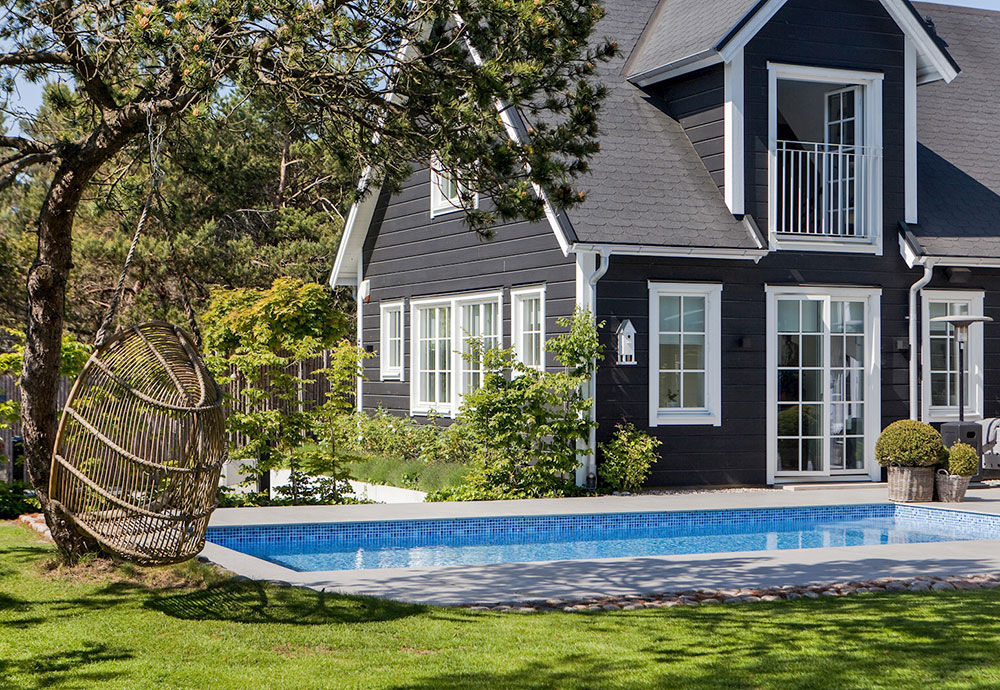 瑞典 282 平米北欧风格大宅 户外空间设计巧妙-3