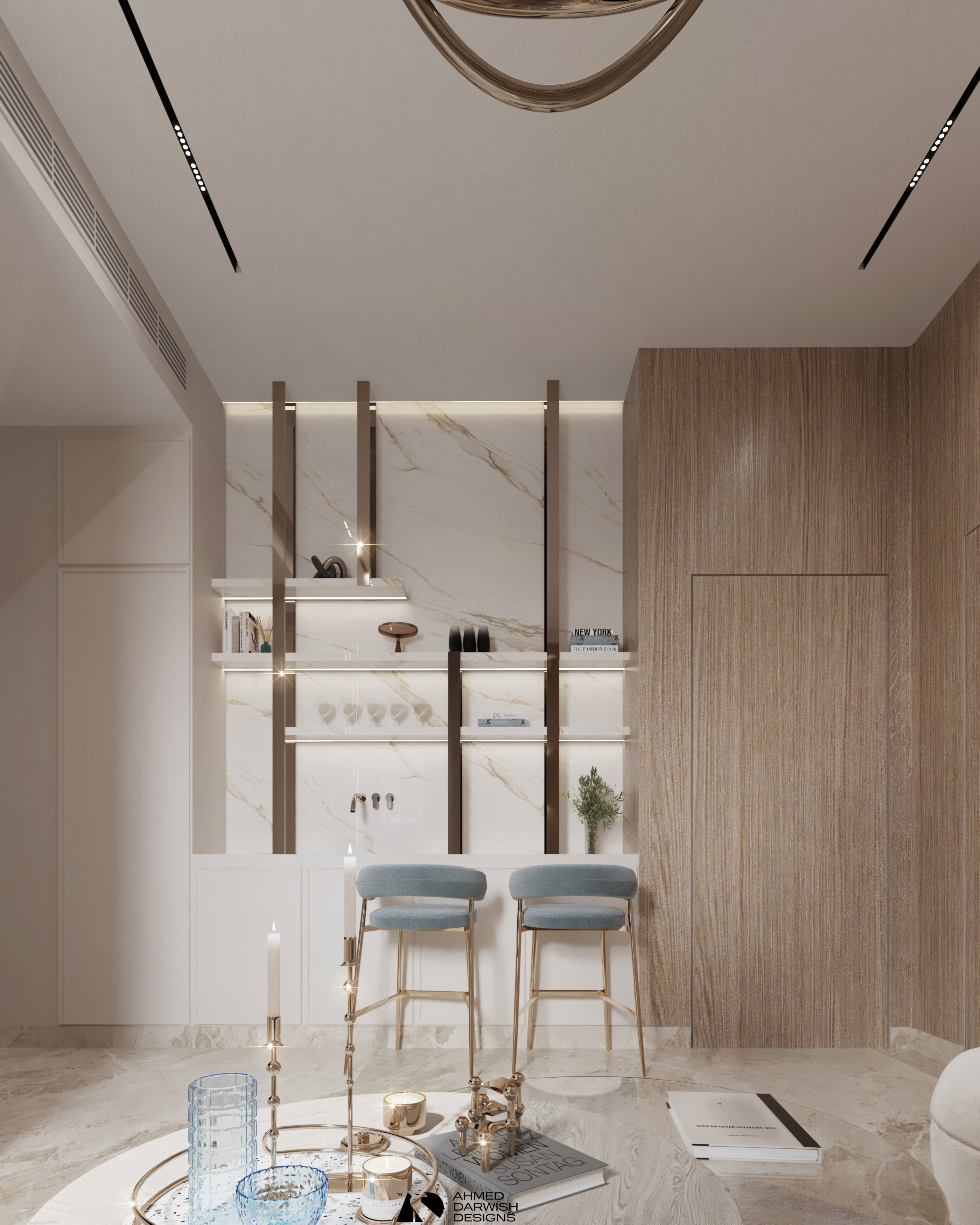 Neo  classic Living Room（新古典客厅）丨埃及开罗-10