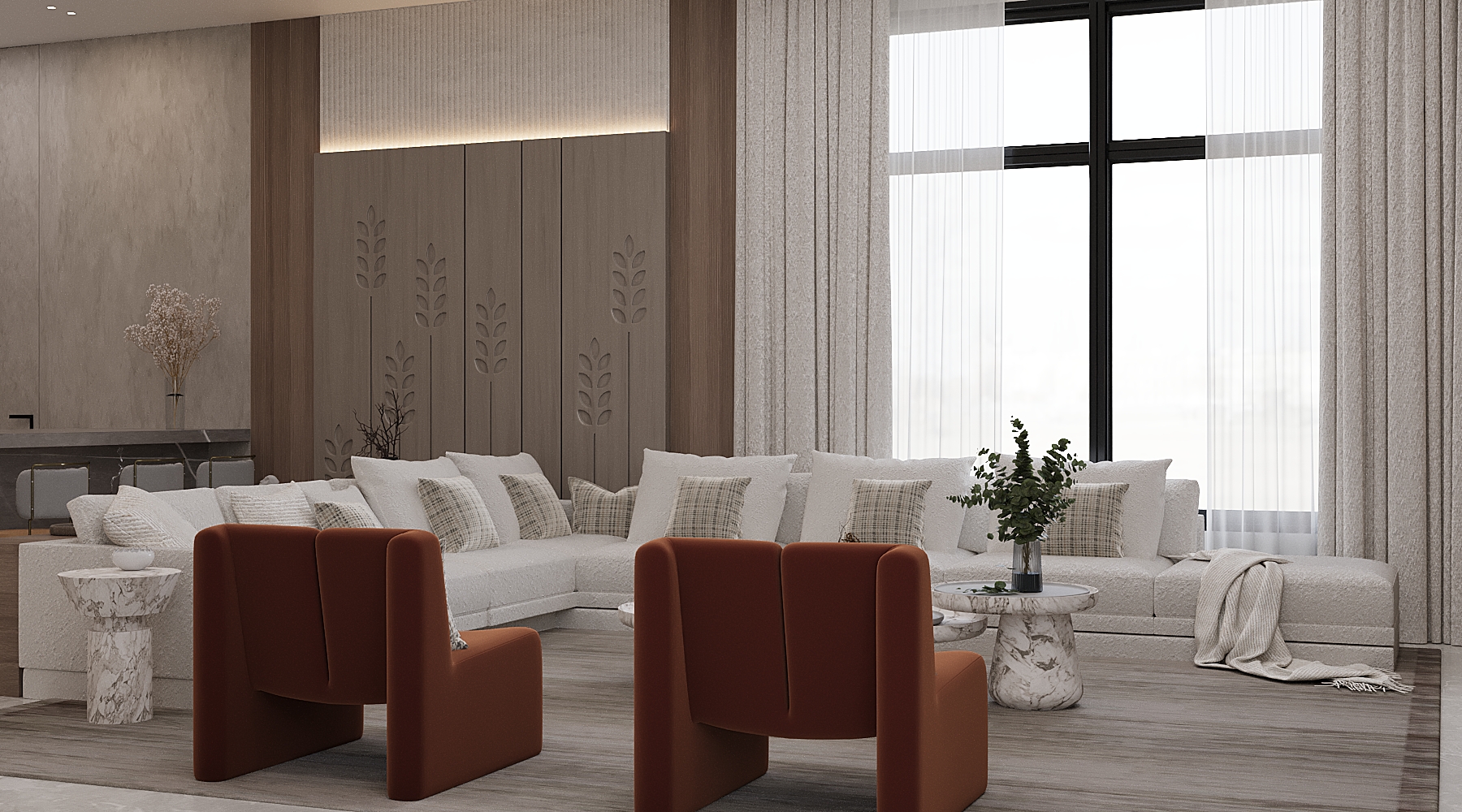 现代别墅室内设计-7