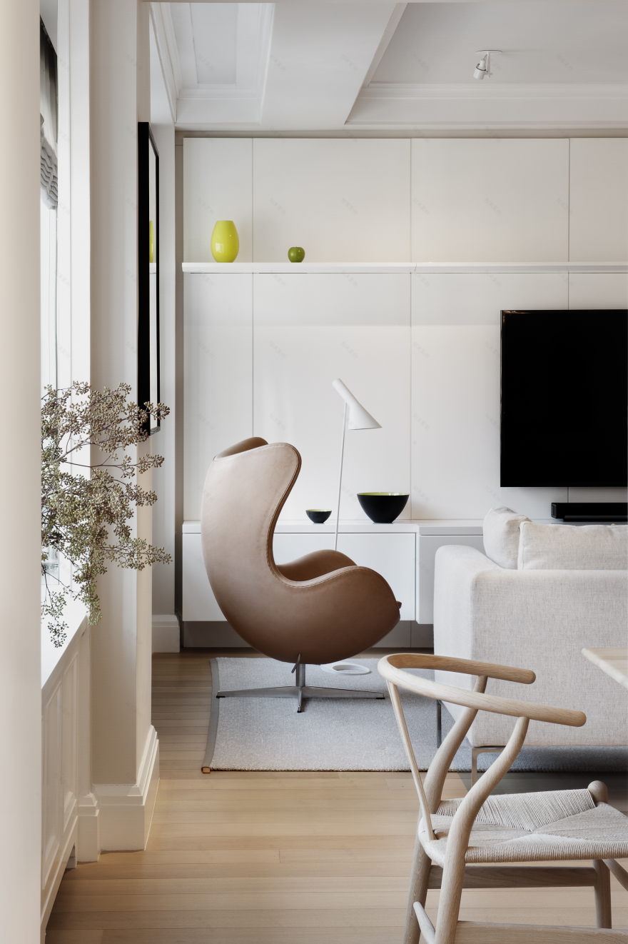 曼哈顿公寓壁柜组合丨United StatesNew York丨Eva Jensen Design-14