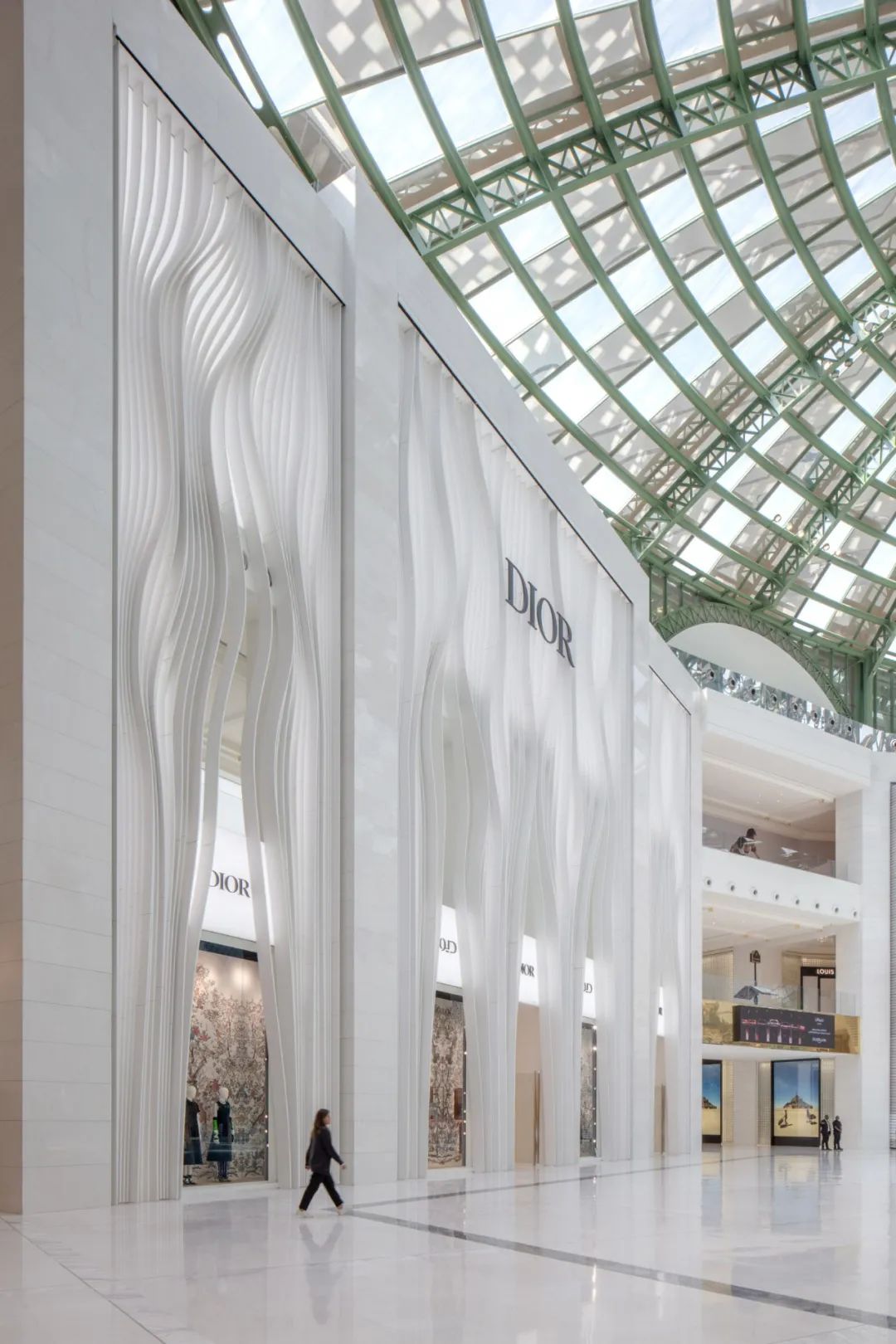 卡塔尔多哈城外的迪奥门店外观设计丨Aranda\Lasch-4