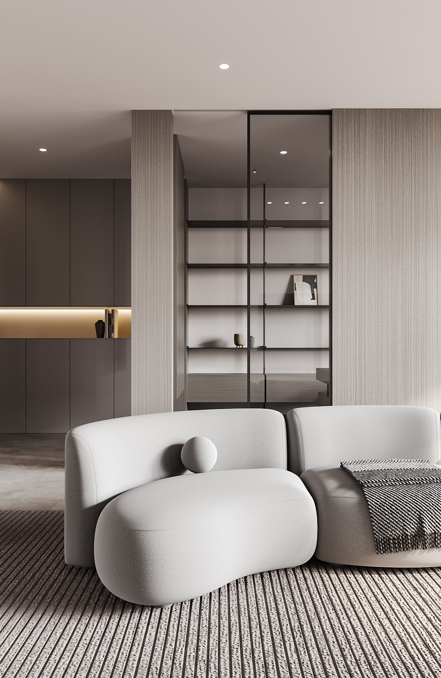 黑白 家是理想生活之根，是人活出某种生命状态的底色，是收纳生活万象丨CH-Design-4