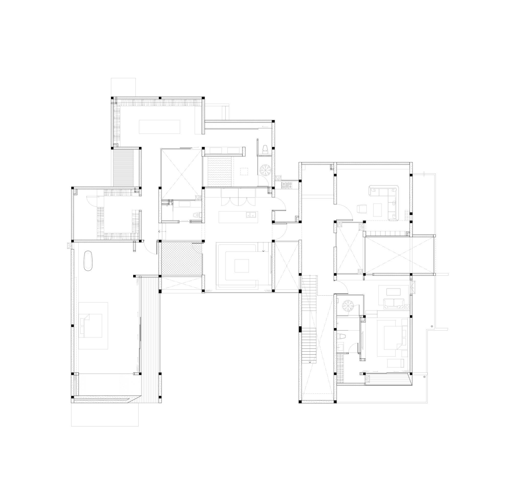 泰国 Baan Akard Yen 别墅丨泰国曼谷-52