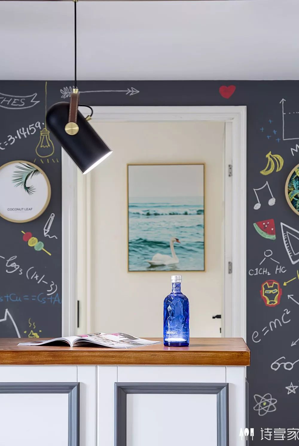 诗享家打造 133㎡北欧风美式线条清新家-55